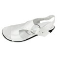 Ladies Casual Solid Colour Soft Bottom Breathable Open Toe Beach Large