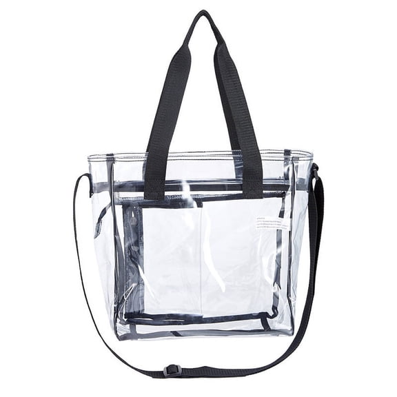 Ladies Casual Transparent Jelly Bag,Transparent