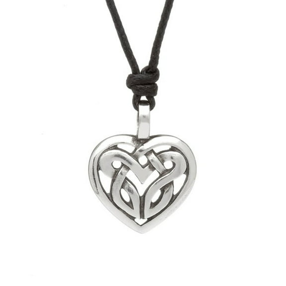 Ladies Celtic Heart Legend Choker Neckalace Made By Woods Celtic Jewellery