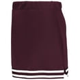 thumbnail image 1 of Augusta Sportswear  Ladies Cheer Squad Skirt, Maroon, Black & White - Medium, 1 of 1