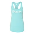 thumbnail image 1 of Ladies Christian Forgiven Racerback Tank Top-Cancun-xxl, 1 of 4