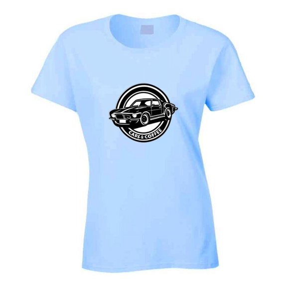 Ladies Classic Cars & Coffee T Shirt