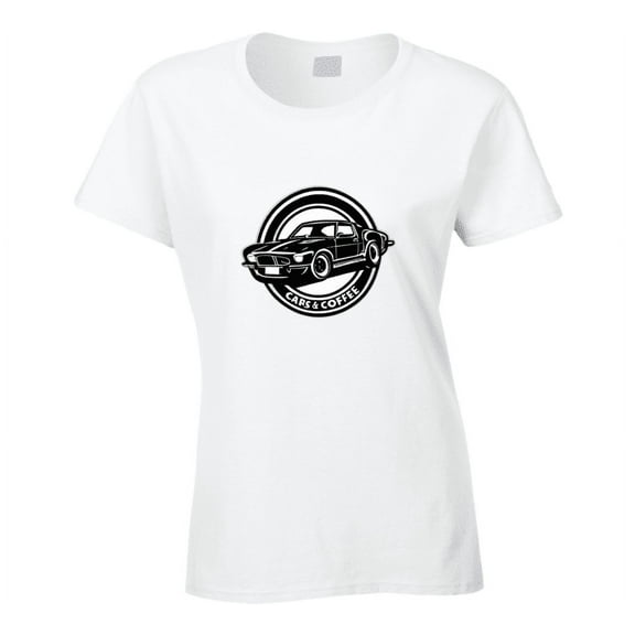 Ladies Classic Cars & Coffee T Shirt