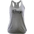 thumbnail image 1 of Ladies Classy But I Cuss A Little Racerback Tank Top, 1 of 1