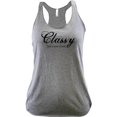 thumbnail image 1 of Ladies Classy But I Cuss A Little Racerback Tank Top, 1 of 1