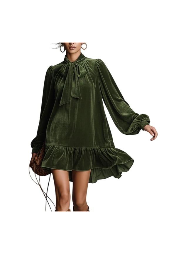 Ladies Clothes for Daily Wear Mini Dating Fit and Flare Women Casual Dresses High-End Banquet Maxi Dresses Female Popular Sexy Clothes for Woman Vestido Feminino