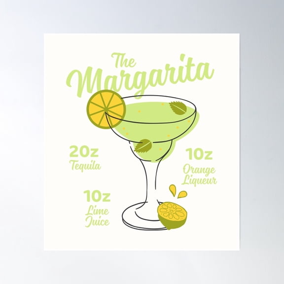 Ladies Cocktail Poster Wall Art, Modern Wall Decor, 16x16 UNFRAMED