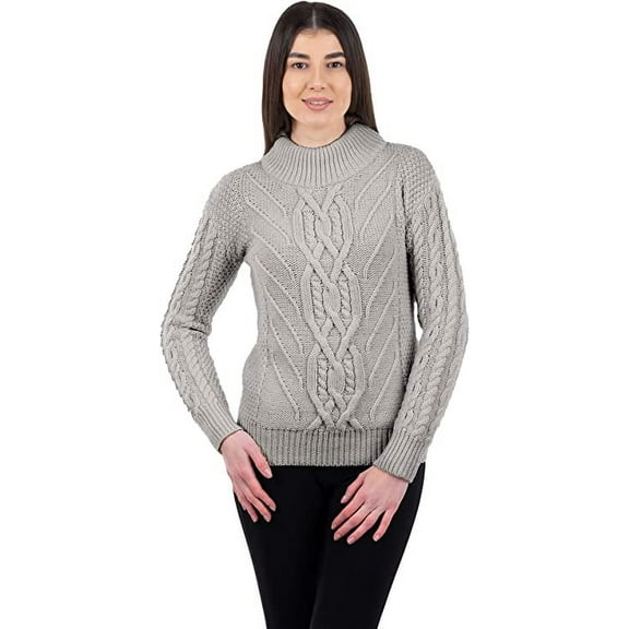 Ladies Coconut Buttons Snood Scarf