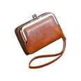 thumbnail image 1 of Ladies' Coin Purse with Snap Closure Zipper Pouch Bag, 1 of 7