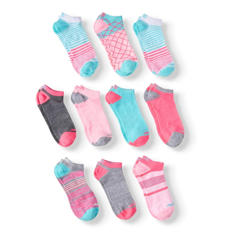 Ladies Color Pulse Socks 10 Pack Walmart