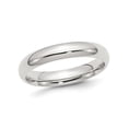 thumbnail image 1 of Ladies Comfort Fit 4mm Wedding Band Ring in Sterling Silver, 1 of 6