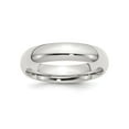 thumbnail image 1 of Gem & Harmony Ladies Comfort Fit 5mm Wedding Band Ring in Sterling Silver for Women, 1 of 5