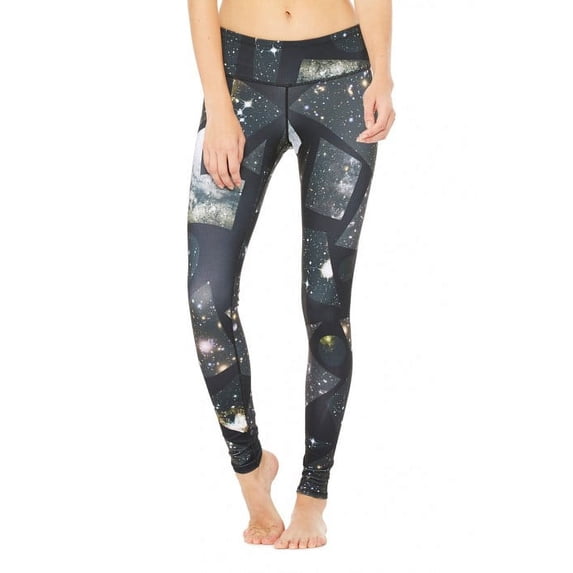 Ladies Compression Tights Active Yoga Running Pants Workout Leggings with Digital Prints