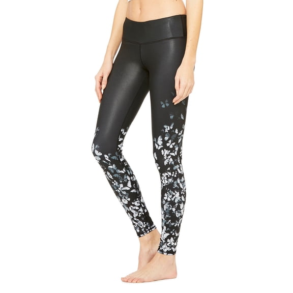Ladies Compression Tights Active Yoga Running Pants Workout Leggings with Digital Prints