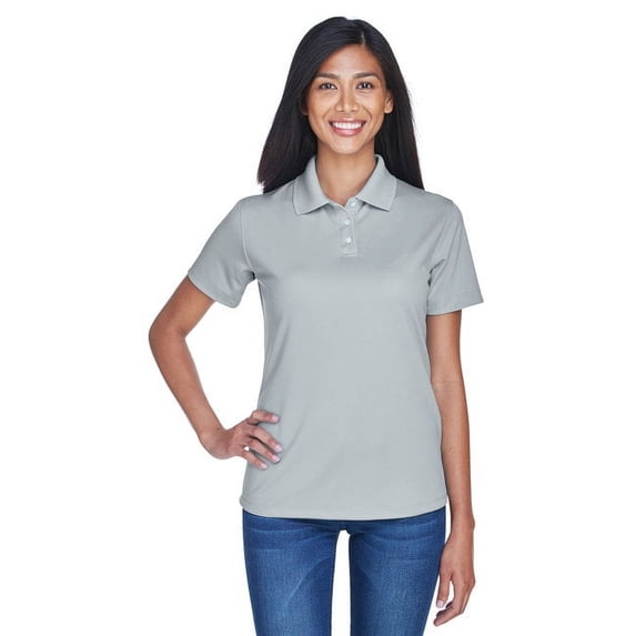 Ladies' Cool & Dry Stain-Release Performance Polo - SILVER - S