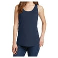 thumbnail image 1 of Ladies Core Cotton Tank Top Navy X-Small, 1 of 6