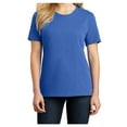 thumbnail image 1 of Ladies Core Cotton Tee Royal XL, 1 of 6