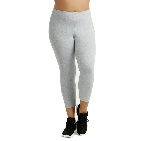 Ladies Cotton Capri Leggings Plus Size