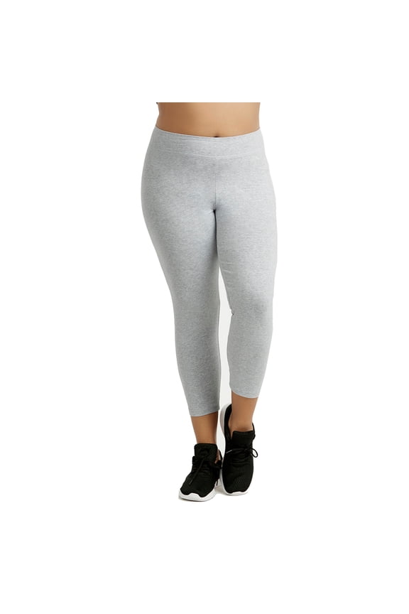 Ladies Cotton Capri Leggings Plus Size