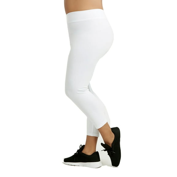 Ladies Cotton Capri Leggings Plus Size