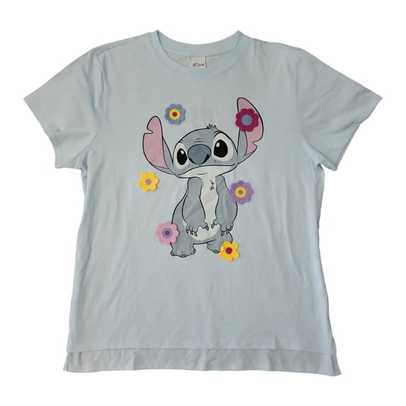 Ladies Crochet Character Lightweight Soft & Comfortable Jersey Fabric Tee
