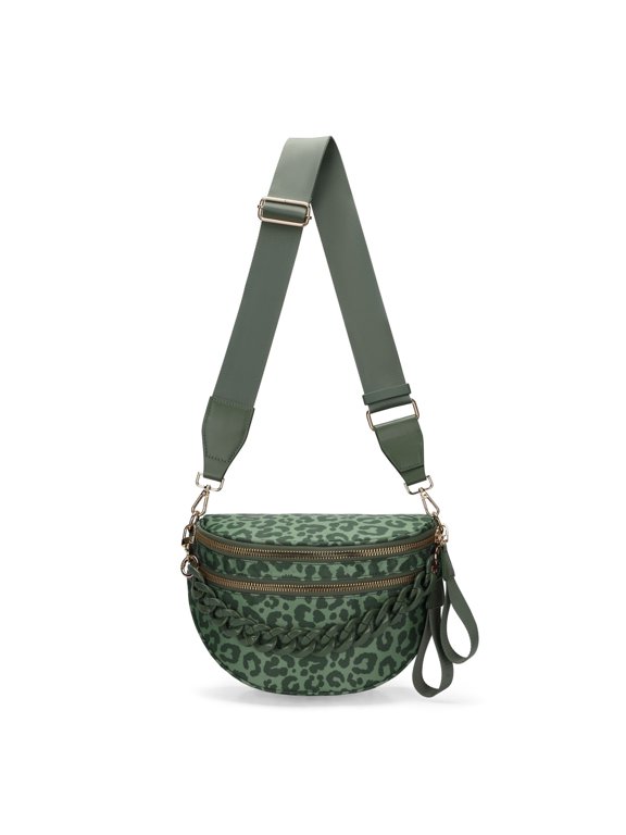 Ladies' Crossbody Bag,Leopard Print Women's Crossbody Bag,Versatile Large Capacity,Wallet Crossbody Bag.