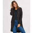 thumbnail image 1 of Boxercraft BW1103 Women's Cuddle Cardigan-Black Heather-2XL, 1 of 4