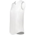 thumbnail image 1 of Augusta Sportswear 6913.005.XL Ladies Cutter Plus Sleeveless Jersey, White - Extra Large, 1 of 1