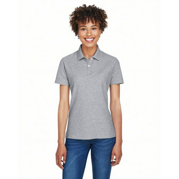 Ladies' DRYTEC20™ Performance Polo - GREY HEATHER - S