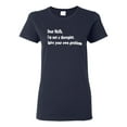 thumbnail image 1 of Ladies Dear Math I'm Not A Therapist Solve Your Own Problems Funny T-Shirt Tee, 1 of 2