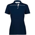thumbnail image 1 of Ladies Defer T-Shirt, Navy & White - 2XL, 1 of 1