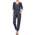 thumbnail image 1 of Ladies Denim Jumpsuit, 1 of 4