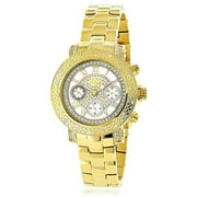 Ladies Diamond Watch 0.30 ct Yellow Gold Plated