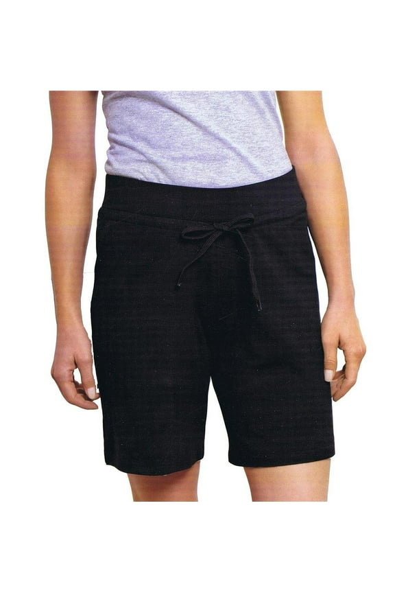 Ladies Drawstring Cotton Lycra Euro Design Casual Sports Bermuda Shorts
