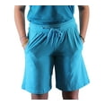 thumbnail image 1 of Ladies Drawstring Cotton Lycra Euro Design Casual Sports Bermuda Shorts, 1 of 2