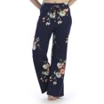 thumbnail image 1 of Ladies Drawstring Floral Pants, 1 of 2