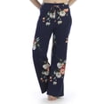 thumbnail image 1 of Ladies Drawstring Floral Pants, 1 of 2