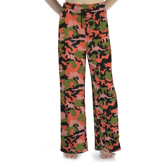 Ladies Drawstring Floral Pants