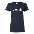 thumbnail image 1 of Ladies Drummer Revolution Funny T-Shirt Tee, 1 of 2