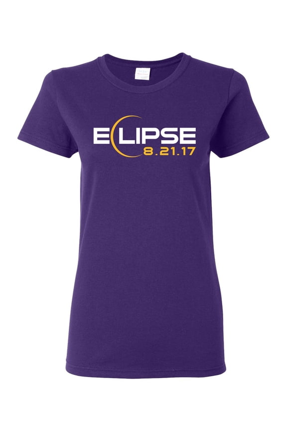 Ladies Eclipse Moon 08.21.17 Funny DT T-Shirt Tee