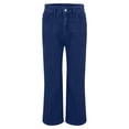 thumbnail image 1 of Idoravan womens jeans bootcut Ladies' Elastic Wide Leg High Waist Versatile Loose Straight Leg Jeans, 1 of 8