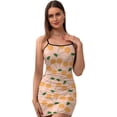 thumbnail image 1 of Ladies Elegant Sling Sleeveless Sexy Dress cherry, 1 of 6