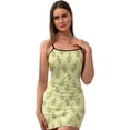 thumbnail image 1 of Ladies Elegant Sling Sleeveless Sexy Dress floral, 1 of 6