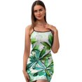 thumbnail image 1 of Ladies Elegant Sling Sleeveless Sexy Dress plant, 1 of 6