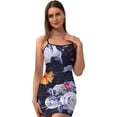 thumbnail image 1 of Ladies Elegant Sling Sleeveless Sexy Dress rose, 1 of 6