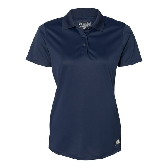 Russell Athletic - Women's Essential Polo - 7EPTUX, S, Navy