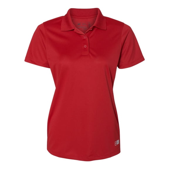 Russell Athletic - Women's Essential Polo - 7EPTUX, 2XL, True Red