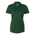 thumbnail image 1 of Russell Athletic - Women's Essential Polo - 7EPTUX, M, Dark Green, 1 of 3