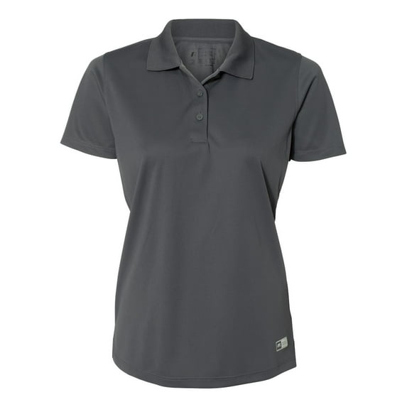 Russell Athletic - Women's Essential Polo - 7EPTUX, XL, Stealth