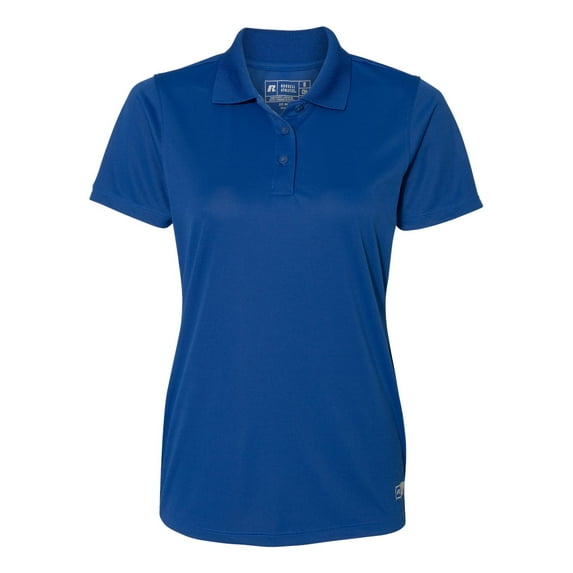 Russell Athletic - Women's Essential Polo - 7EPTUX, XL, Royal